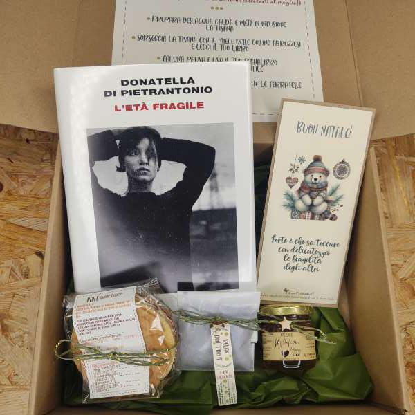 BOX ECO COCCOLE LETTERARIE CUORE FORTE E GENTILE Leta fragile